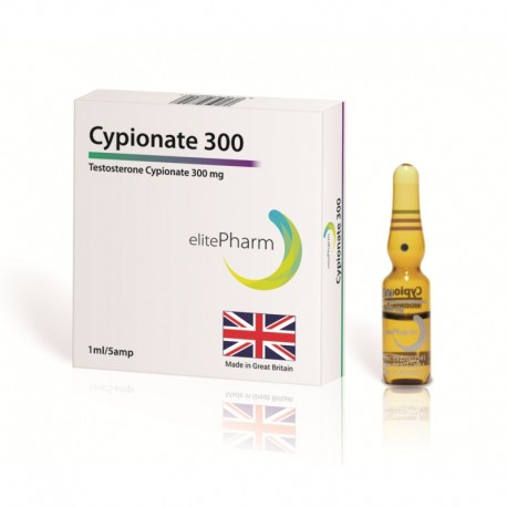 Testosterone Cypionate Elite Pharm 300 mg/1ml (10ml)